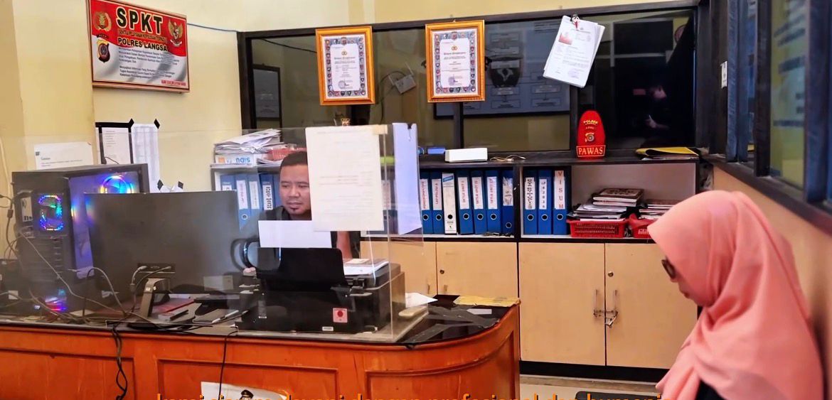 Pelayanan 110 dan SPKT Polres Langsa Siap Berikan Pelayanan Terbaik yang Cepat dan Responsif