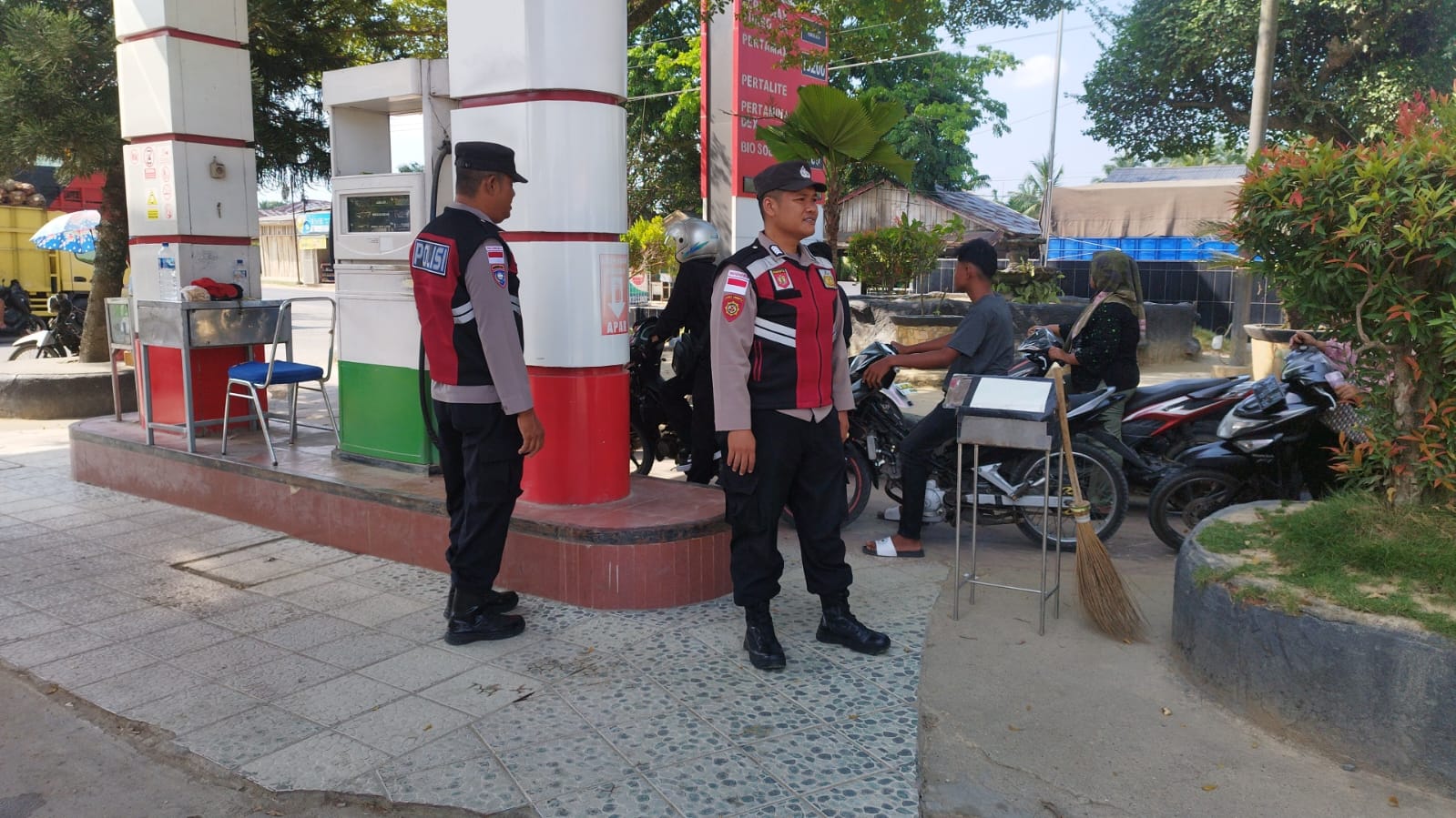 Polsek Manyak Payed Intensifkan Patroli Siang Hari Jaga Stabilitas Keamanan Wilayah