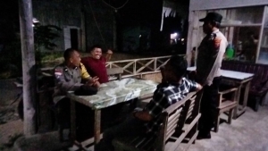 Polsek Sungai Raya Tingkatkan Patroli Malam, Jaga Kondusifitas Wilayah Hukum