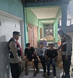 Polsek Manyak Payed Intensifkan Patroli Malam, Pantau Aktivitas Warga di Wilayah Hukum