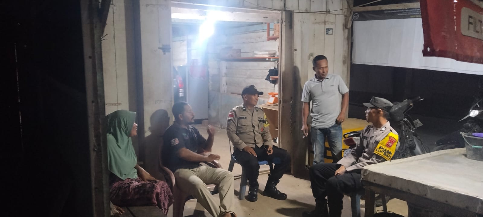 Polsek Sungai Raya Intensifkan Patroli Malam, Ciptakan Harkamtibmas Kondusif