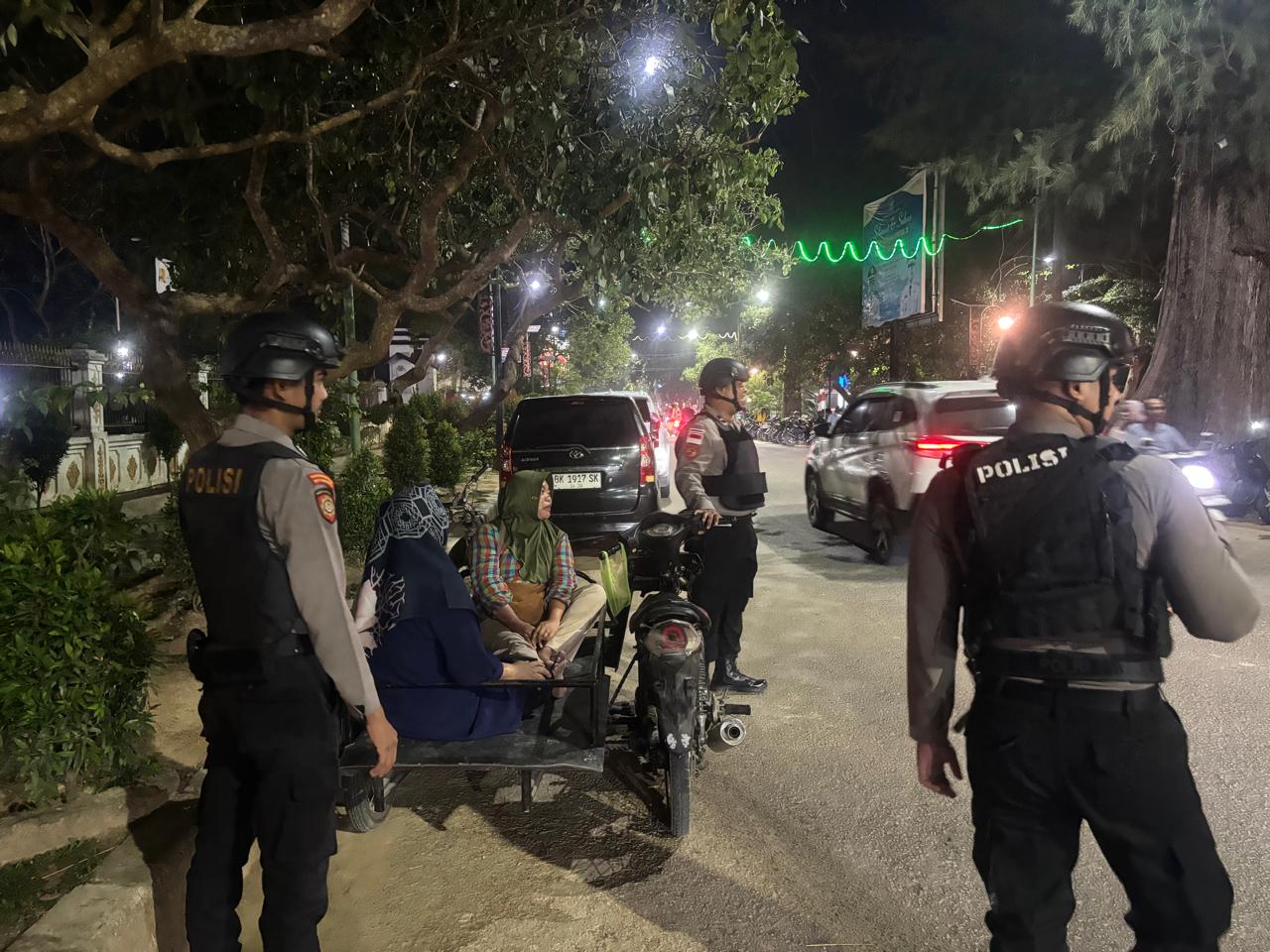 Sat Samapta Polres Langsa Intensifkan Patroli Perintis Presisi, Jaga Stabilitas Kamtibmas Malam Hari