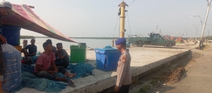 Sat Polairud Polres Langsa Perkuat Pengawasan di Kawasan Pesisir Kuala Langsa