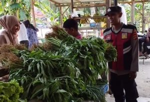 Polsek Rantau Selamat Tingkatkan Patroli Siang, Jaga Keamanan dan Ketertiban Masyarakat