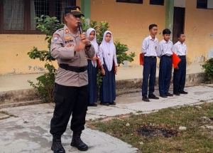 Sat Binmas Polres Langsa Gelar “Polisi Saweu Sikula”, Tanamkan Disiplin dan Edukasi Kamtibmas di Sekolah