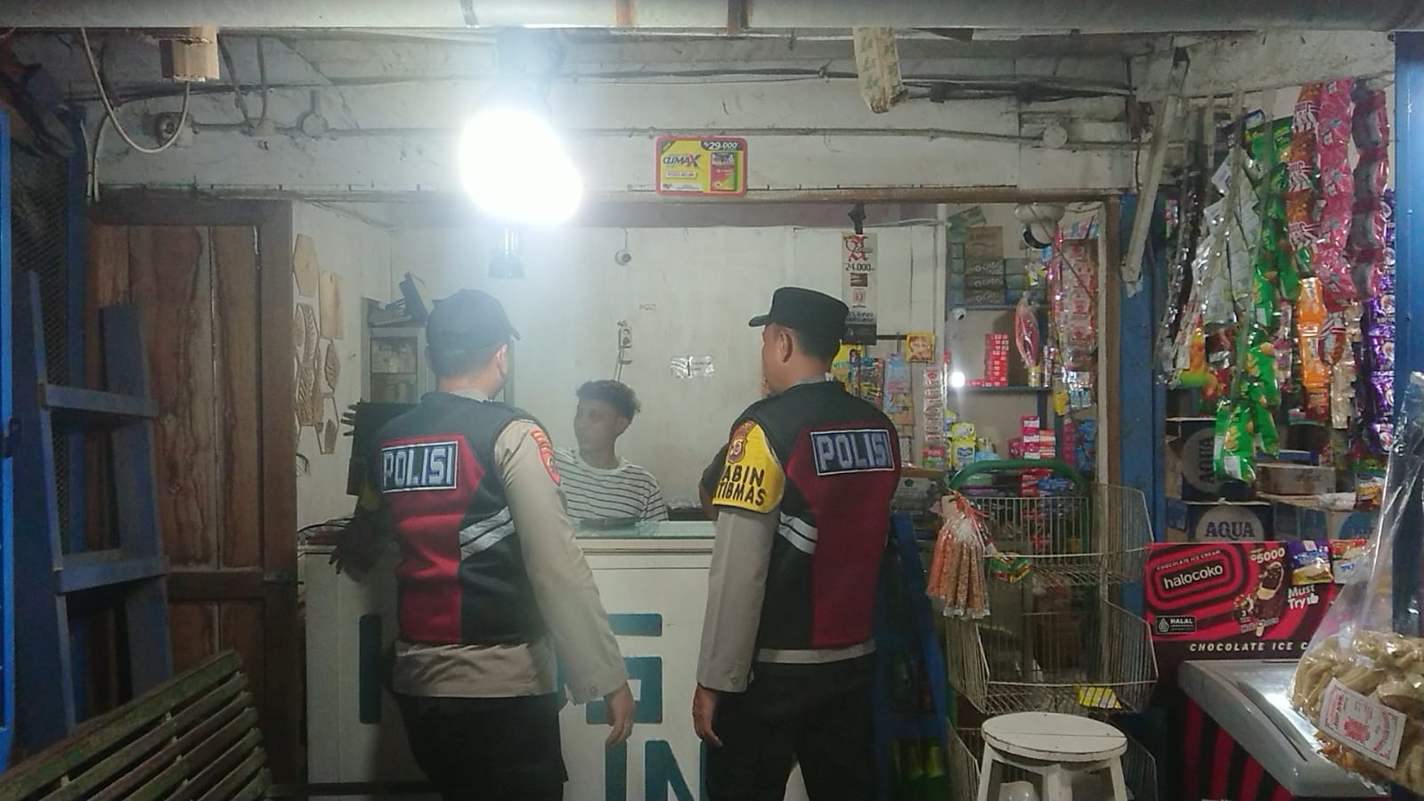 Polsek Rantau Selamat Laksanakan Patroli Dialogis, Ciptakan Situasi Aman dan Kondusif