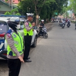 Satlantas Polres Langsa Intensifkan Himbauan Tertib Berlalu Lintas di Pusat Kota