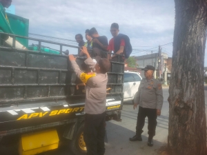 Polsek Langsa Tingkatkan Patroli Siang, Antisipasi Premanisme di Kawasan Perkotaan