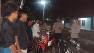 Patroli Malam Intensif, Polsek Birem Bayeun Jaga Stabilitas Kamtibmas Wilayah