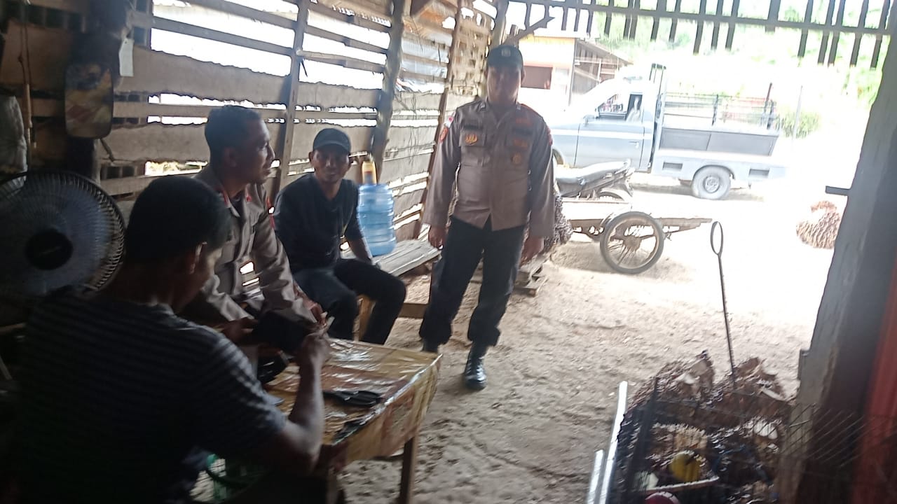 Polsek Sungai Raya Intensifkan Patroli Harkamtibmas, Pastikan Aktivitas Warga Berjalan Aman