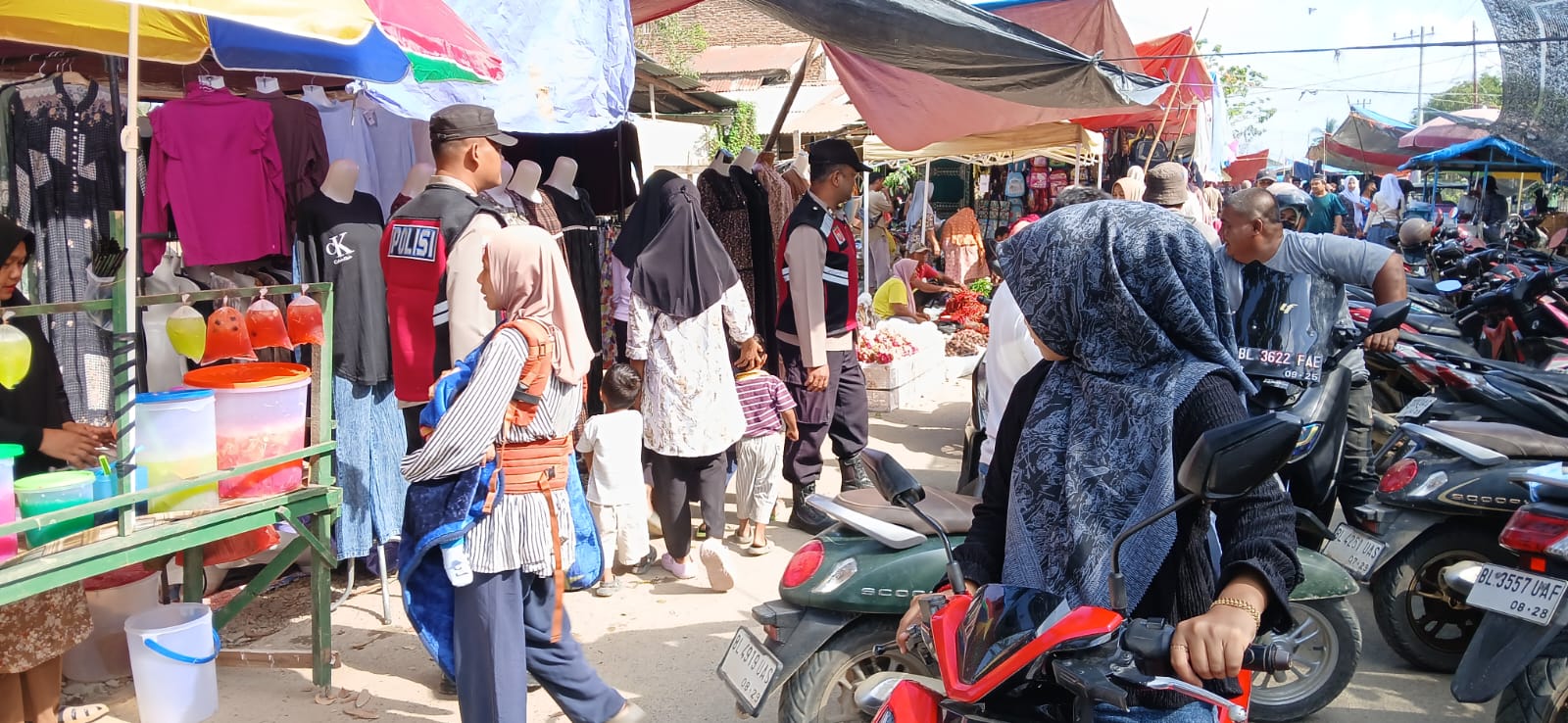Polsek Manyak Payed Intensifkan Patroli Siang Hari Demi Jaga Stabilitas Kamtibmas