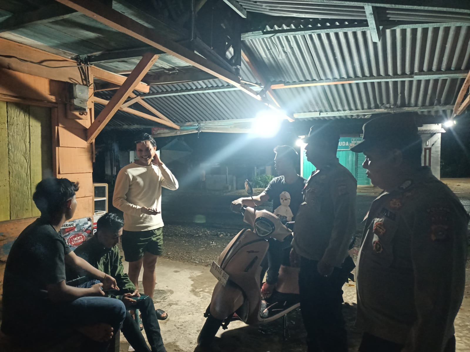 Polsek Langsa Barat Intensifkan Patroli Malam Jaga Kondusifitas Wilayah
