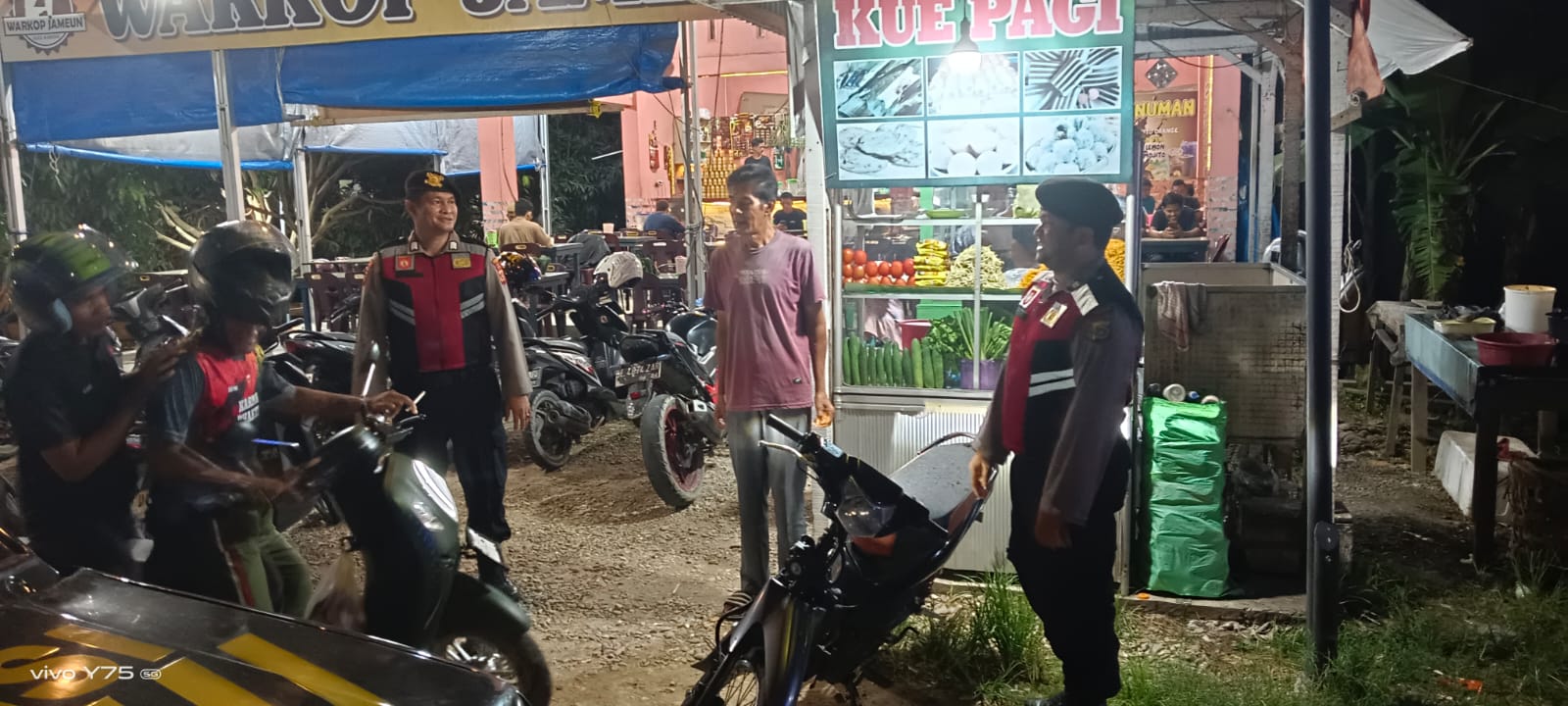 Polsek Langsa Barat Intensifkan Patroli Malam untuk Jaga Stabilitas Kamtibmas