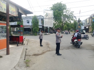 Polsek Langsa Laksanakan Protap 01 Pagi Hari Wujudkan Kamseltibcarlantas dan Pelayanan Prima