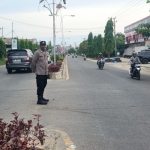 Polsek Langsa Barat Optimalkan Pengaturan Lalu Lintas di Titik Rawan Pagi Hari