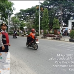 Sat Samapta Polres Langsa Intensifkan Strong Point Pagi untuk Kelancaran Arus Lalu Lintas Kota