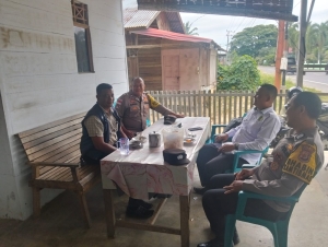 Polsek Sungai Raya Intensifkan Patroli Dialogis Jaga Stabilitas Kamtibmas