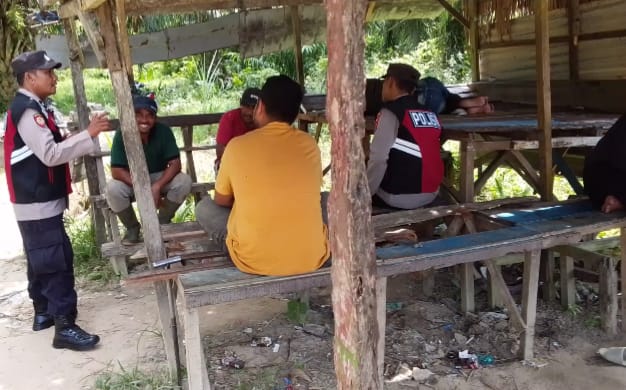 Polsek Rantau Selamat Intensifkan Patroli Dialogis Cegah Gangguan Kamtibmas