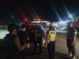 Polres Langsa Gelar Razia Cipkon Malam Hari untuk Antisipasi Gangguan Kamtibmas