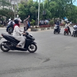 Polsek Langsa Barat Optimalkan Strong Point Pagi Demi Kelancaran Lalu Lintas