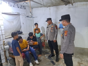 Polsek Birem Bayeun Intensifkan Patroli Malam untuk Cegah Gangguan Kamtibmas