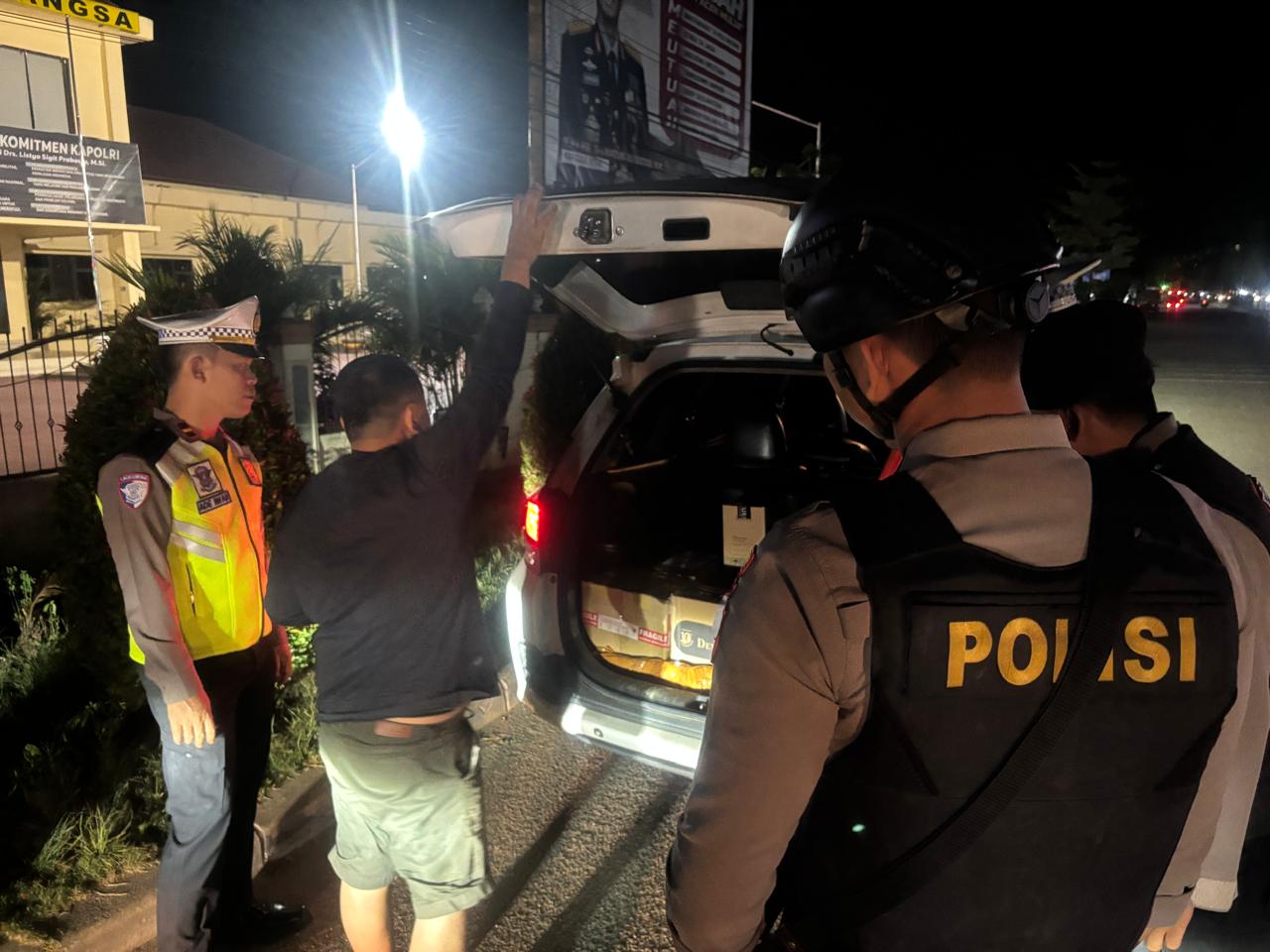 Polres Langsa Gelar KRYD untuk Antisipasi Gangguan Kamtibmas di Wilayah Kota