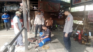 Polsek Birem Bayeun Intensifkan Patroli Pagi, Situasi Kamtibmas Tetap Kondusif