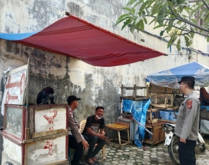 Polsek Langsa Intensifkan Patroli Antisipasi Premanisme di Pusat Kota