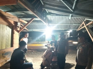 Patroli Malam Polsek Langsa Barat Jaga Stabilitas Kamtibmas di Wilayah Hukum