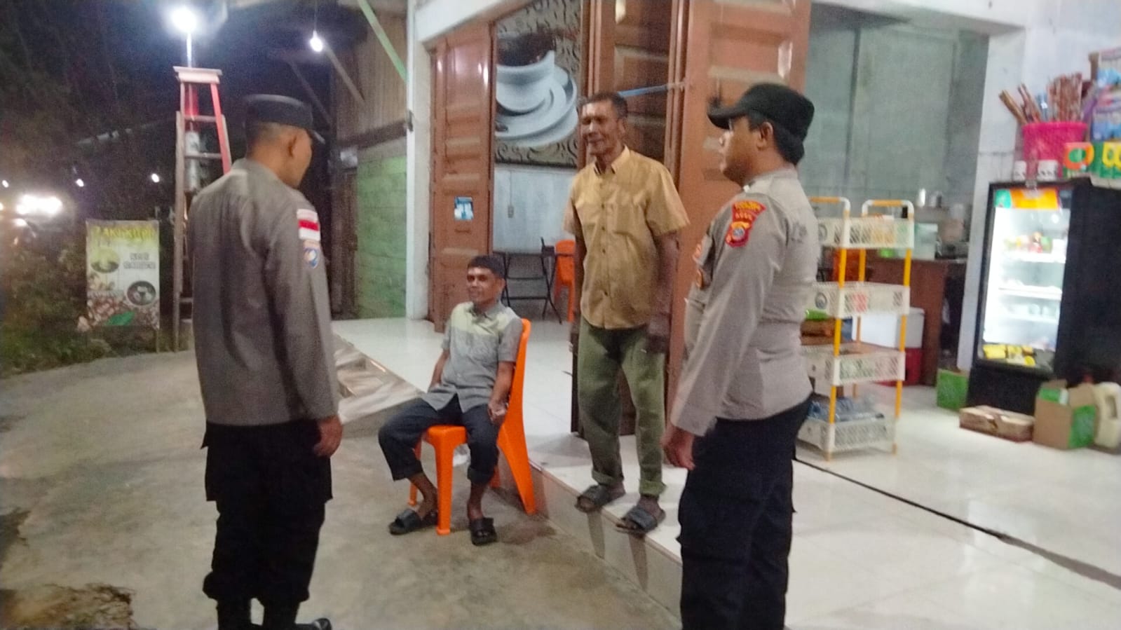 Polsek Sungai Raya Gencarkan Patroli Malam untuk Antisipasi Gangguan Kamtibmas