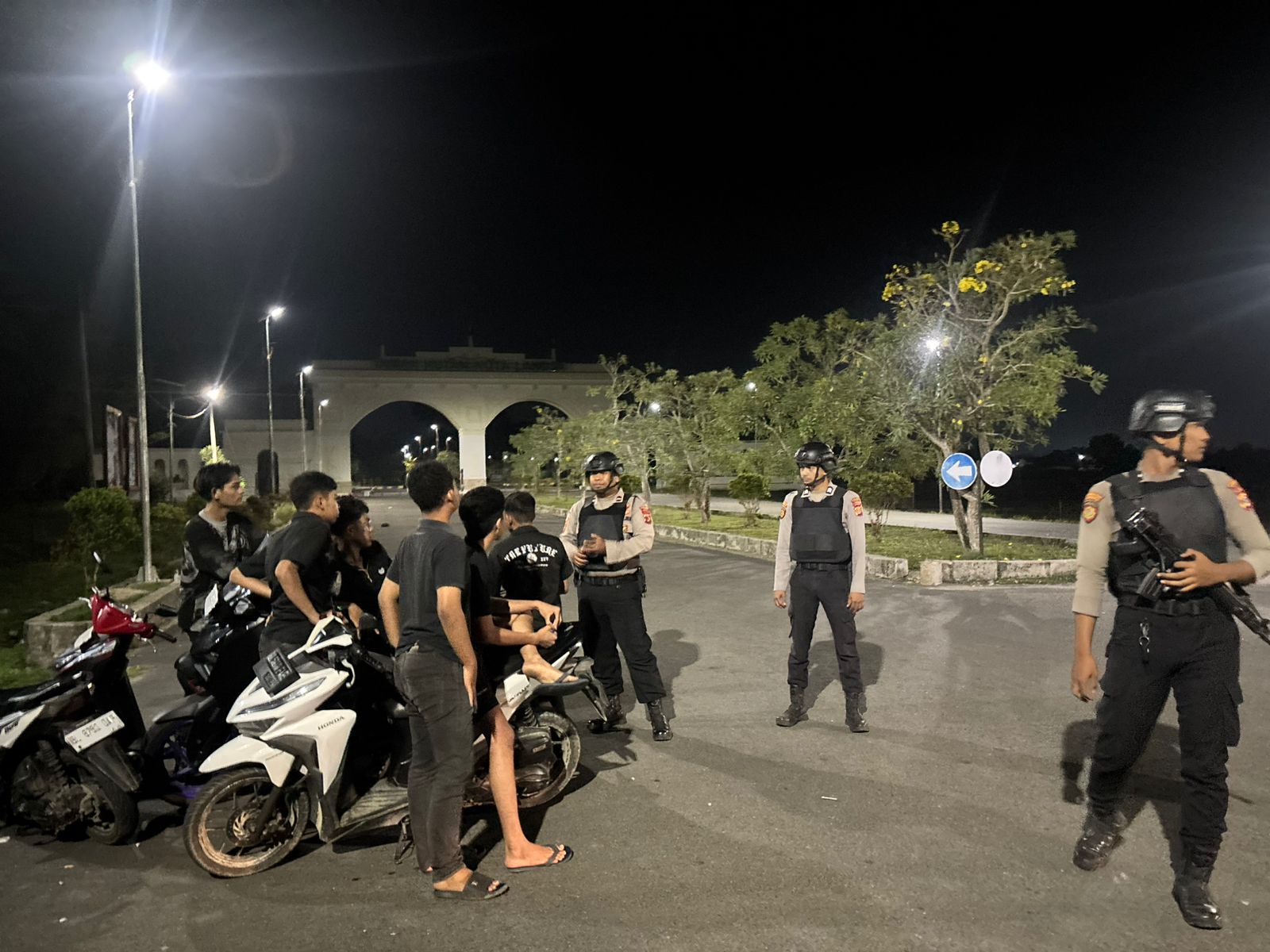 Sat Samapta Polres Langsa Laksanakan Patroli Perintis Presisi di Sejumlah Titik Rawan