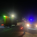 Sat Lantas Polres Langsa Gelar Patroli Blue Light Antisipasi Kecelakaan Lalu Lintas