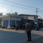 Polsek Rantau Selamat Gelar Strong Point Pagi di Jalur Nasional untuk Kelancaran Lalu Lintas