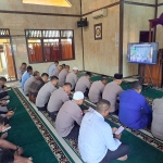 Polres Langsa Gelar Binrohtal Secara Virtual, Perkuat Mental dan Spiritual Personel