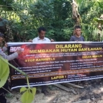 Polsek Rantau Selamat Intensifkan Patroli Karhutla, Cegah Kebakaran Hutan dan Lahan