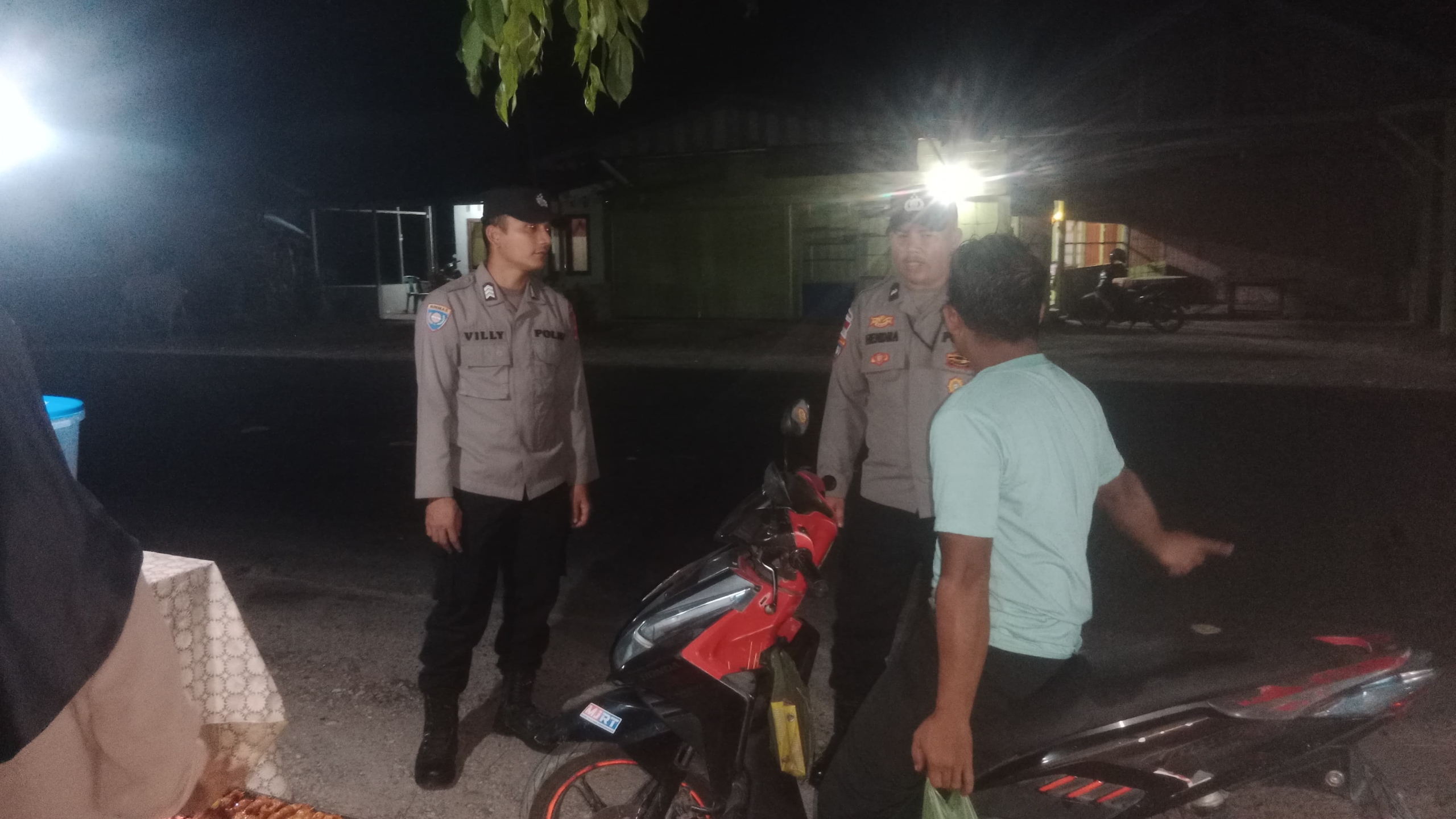 Polsek Birem Bayeun Tingkatkan Patroli Malam Antisipasi Gangguan Kamtibmas