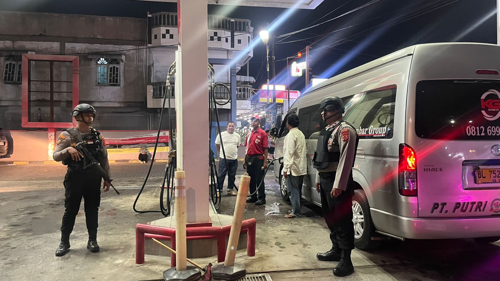 Sat Samapta Polres Langsa Laksanakan Patroli Perintis Presisi Jaga Stabilitas Kamtibmas