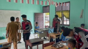 Sat Samapta Polres Langsa Kawal Distribusi MBG Pastikan Tepat Sasaran dan Aman