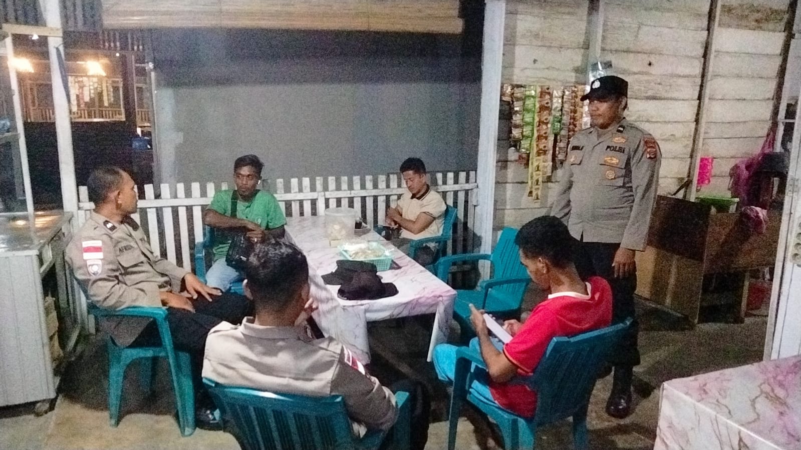 Polsek Sungai Raya Tingkatkan Patroli Malam Antisipasi Gangguan Kamtibmas