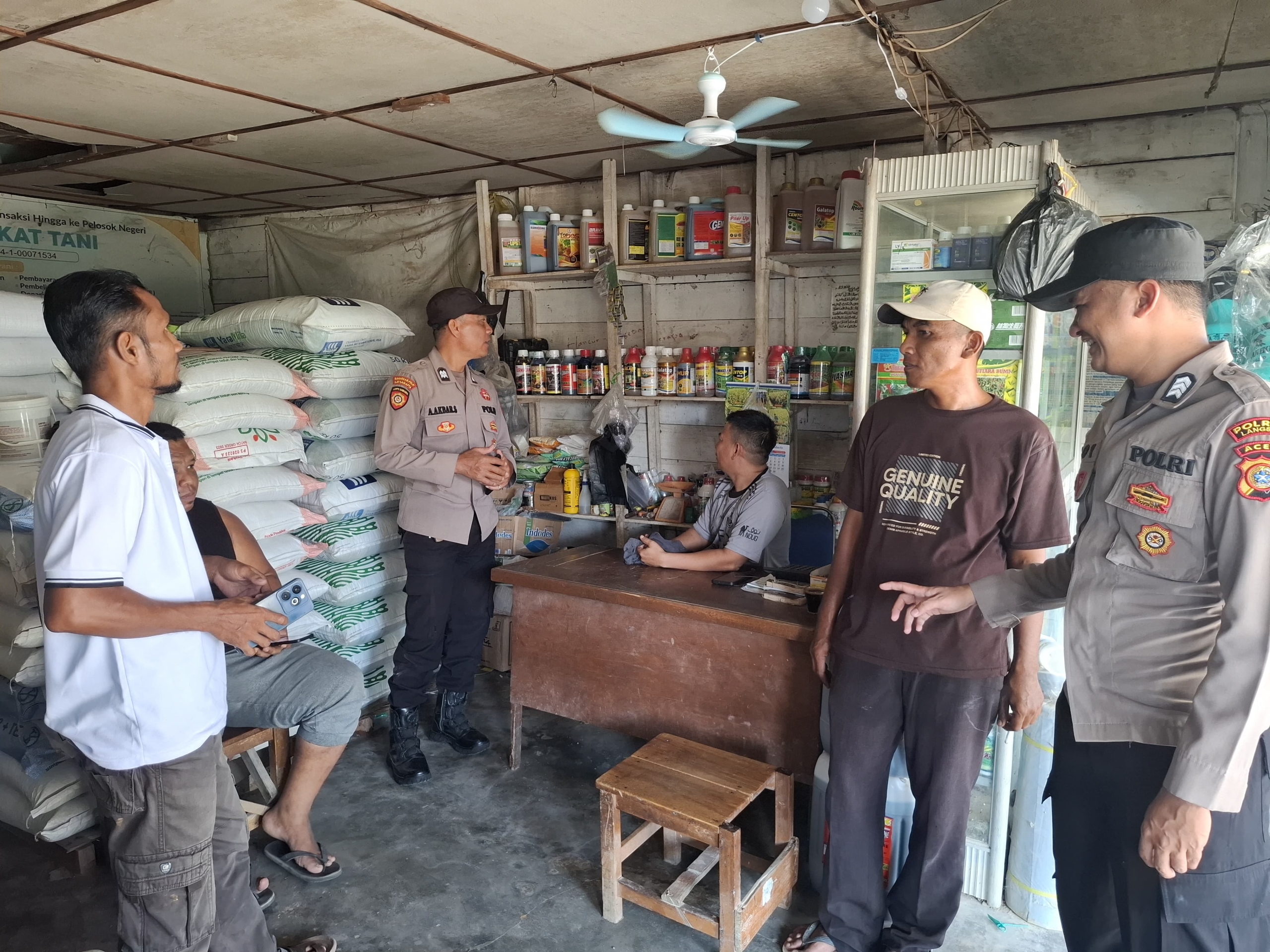 Polsek Birem Bayeun Laksanakan Patroli Siang, Antisipasi Gangguan Kamtibmas di Wilayah Rawan