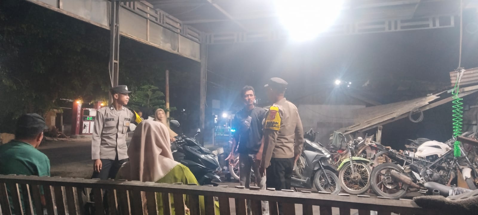 Polsek Sungai Raya Intensifkan Patroli Malam Demi Jaga Stabilitas Kamtibmas