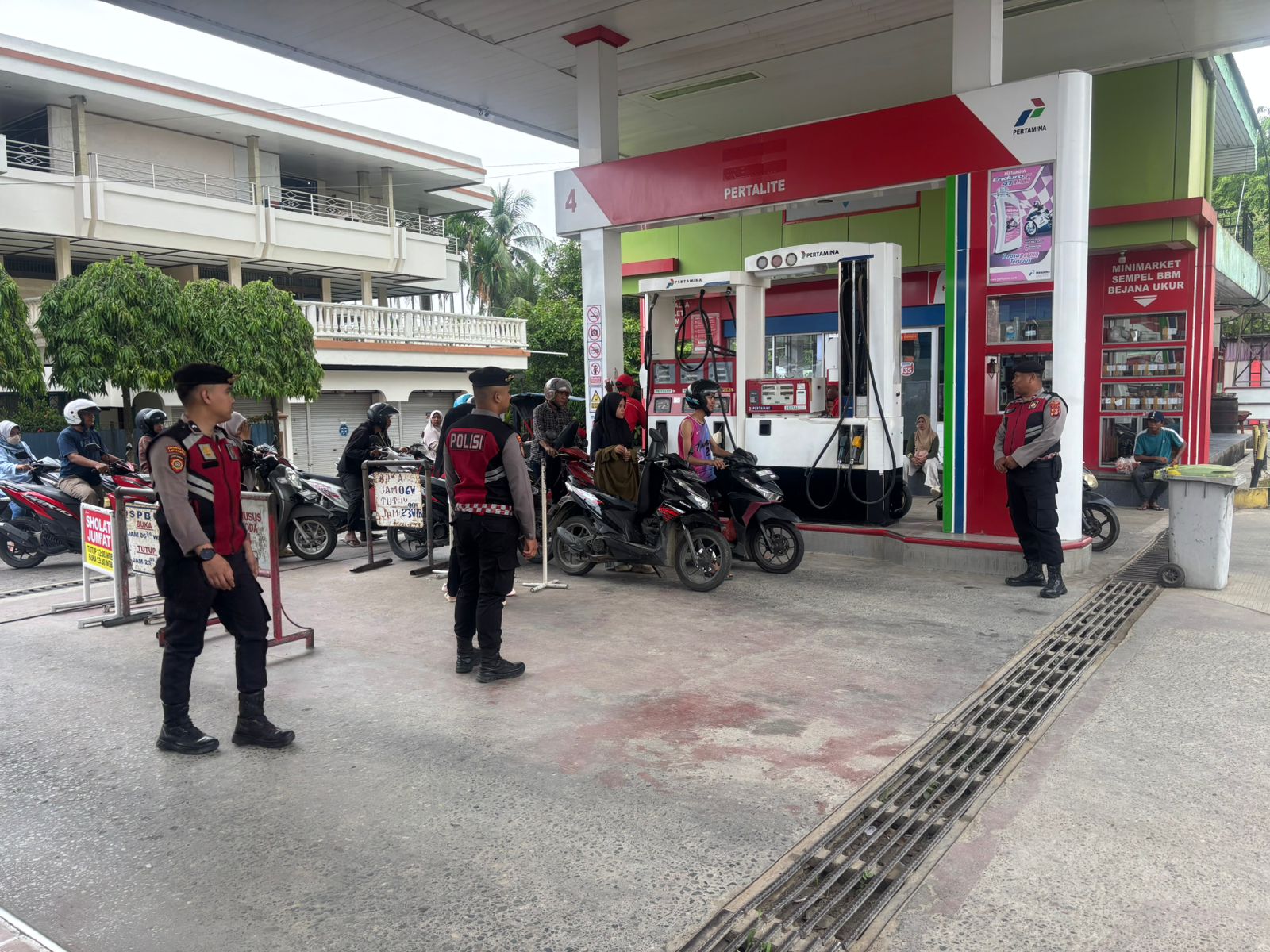 Sat Samapta Polres Langsa Gelar Patroli Perintis Presisi Siang Hari, Situasi Tetap Kondusif