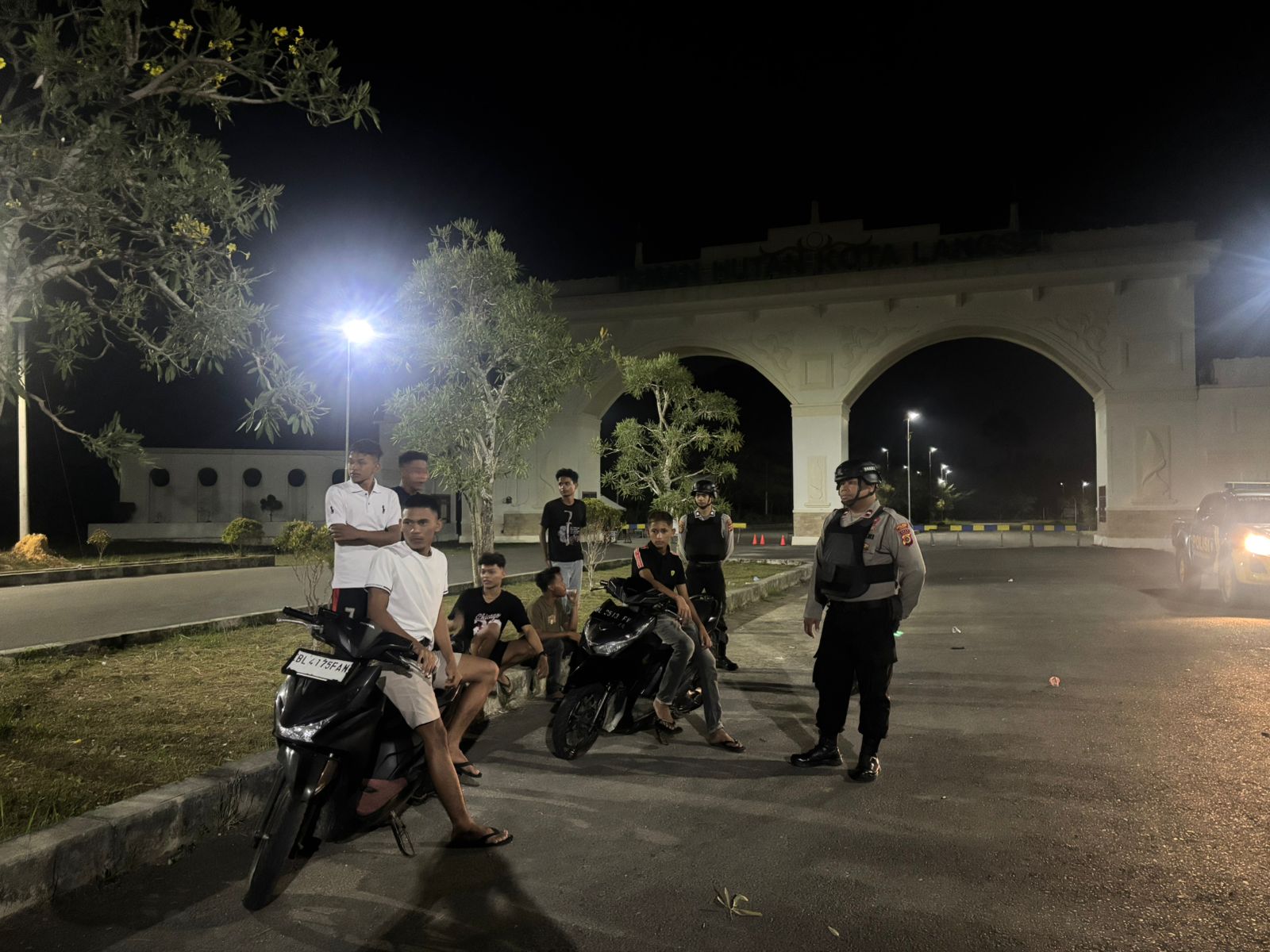 Sat Samapta Polres Langsa Laksanakan Patroli Perintis Presisi, Jaga Stabilitas Kamtibmas