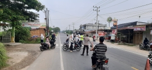 Polsek Manyak Payed Laksanakan Protap Pagi, Wujudkan Pelayanan Publik Terpadu di Kawasan Sekolah