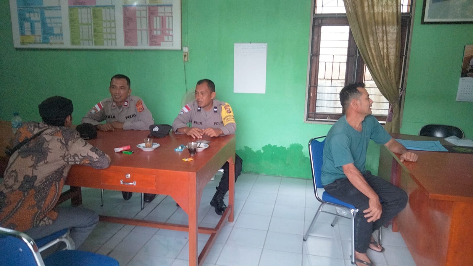 Polsek Sungai Raya Gelar Patroli Siang, Pastikan Aktivitas Masyarakat Berjalan Aman