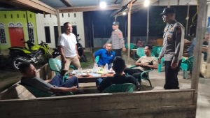 Polsek Birem Bayeun Giatkan Patroli Malam untuk Cegah Gangguan Kamtibmas