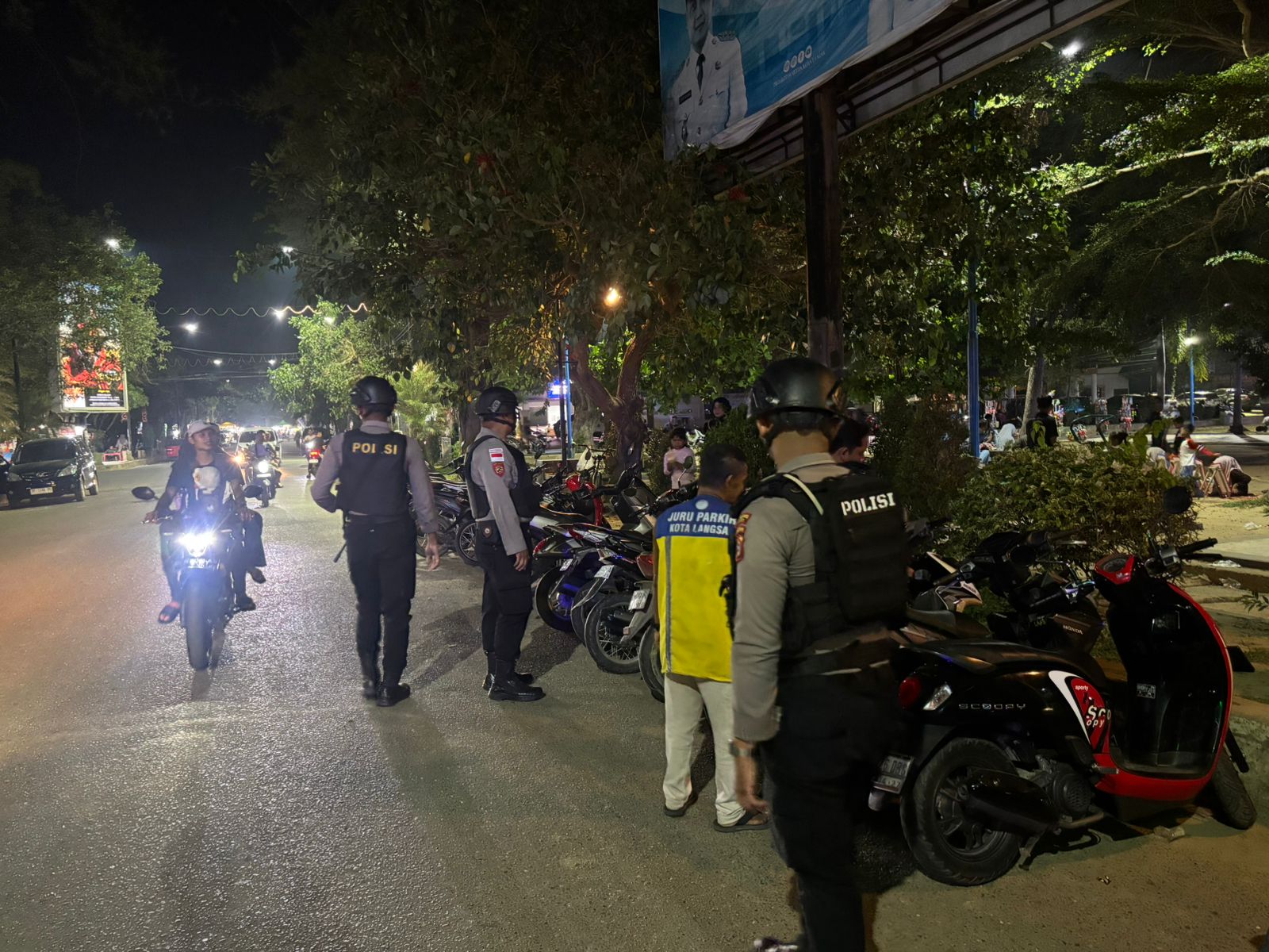 Sat Samapta Polres Langsa Laksanakan Patroli Perintis Presisi Jaga Kondusifitas Wilayah