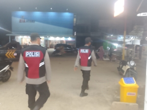 Polsek Manyak Payed Tingkatkan Patroli Malam Jaga Stabilitas Kamtibmas