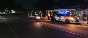 Sat Lantas Polres Langsa Gelar Patroli Blue Light Cegah Kecelakaan di Jalur Lintas