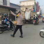 Polsek Langsa Optimalkan Gatur Lalin Pagi Dukung Program Presisi Polri